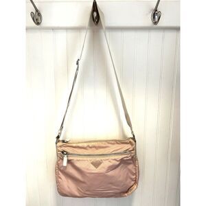 Prada Pink Nylon Handbag